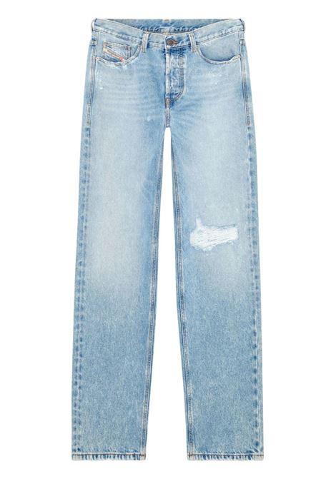 Jeans D-Macs 09J80 dritti in blu Diesel - uomo