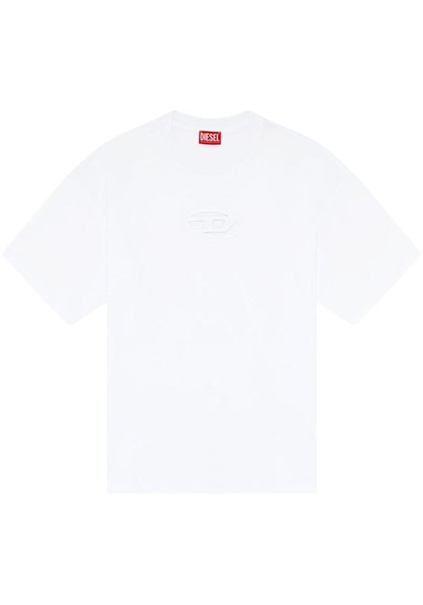 T-shirt a maniche corte t-boxt-od in bianco Diesel - unisex