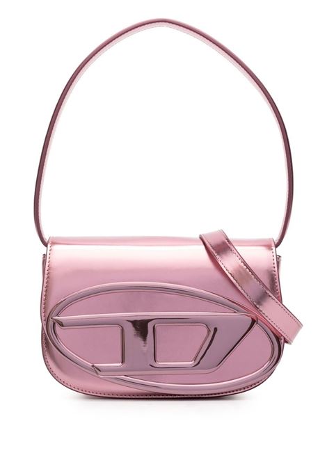 Pink 1 DR metallic shoulder bag - women DIESEL | X08396PS202T5275