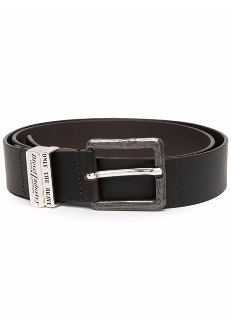 Brown B-Guarantee-A leather belt Diesel  - men