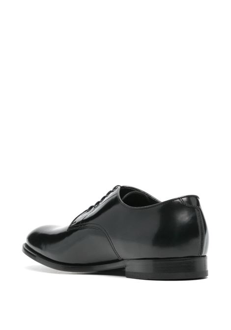 Black patent leather oxford derby shoes DOUCAL'S - men DOUCAL'S | DU1003YORKUF007NN00