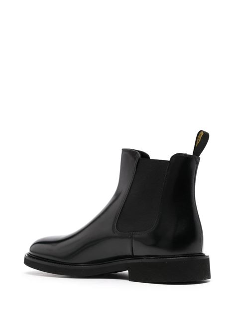 Black leather ankle boots DOUCAL'S - men DOUCAL'S | DU1343GENOUF007NN00