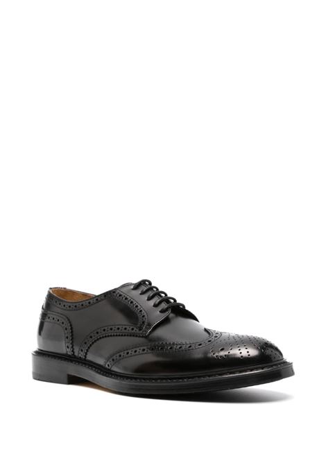 Black lace-up derby shoes Doucal's - men DOUCAL'S | DU1367SIEWUF007NN00