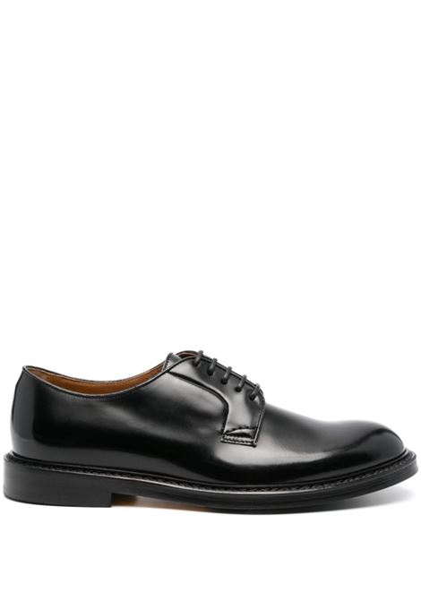 Black lace-up derby shoes DOUCAL'S - men