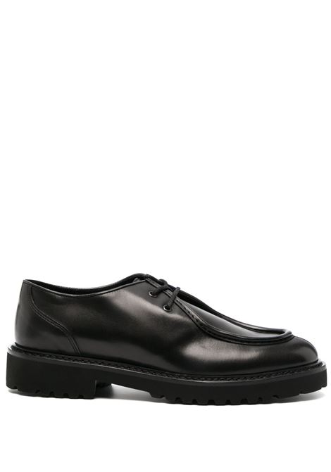 Black lace-up derby shoes DOUCAL'S - men