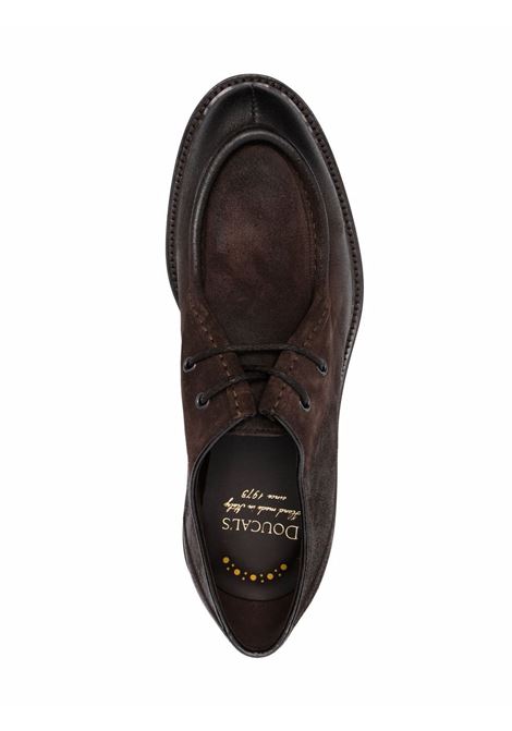 Brown lace-up detail derby shoes DOUCAL'S - men DOUCAL'S | DU2737PHILUF205TM23