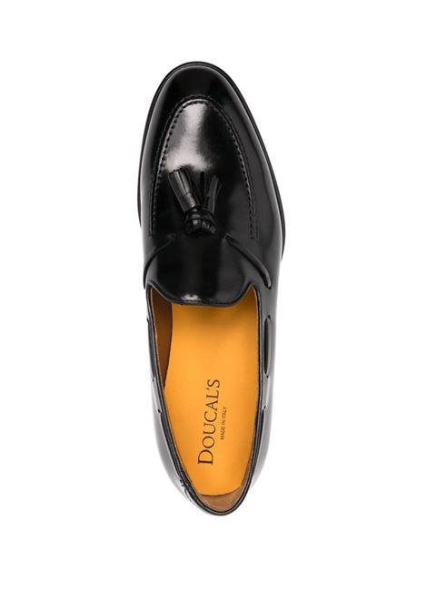 Black tassel-detail loafers DOUCAL'S - men DOUCAL'S | DU3339ORVNUF007NN00