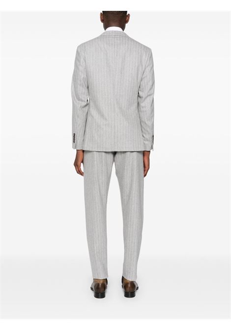 Light grey striped suit Eleventy - men ELEVENTY | J70ABUE02TES0H02613N