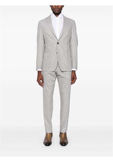 Light grey striped suit Eleventy - men ELEVENTY | J70ABUE02TES0H02613N