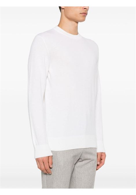 Maglione in cashmere in bianco di di Eleventy - uomo ELEVENTY | J76MAGJ91MAG0J0470100