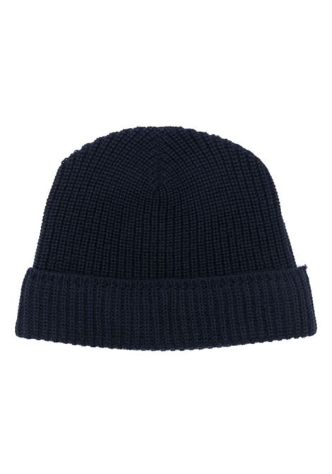 Berretto con lavorazione a coste in blu di Eleventy - uomo ELEVENTY | Cappelli | J77CPLJ09TES0J18611