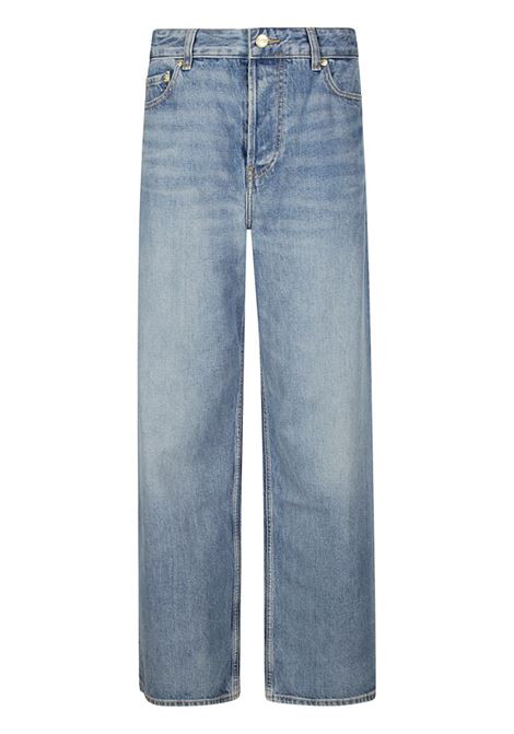 Blue boyfriend jeans Ganni - women