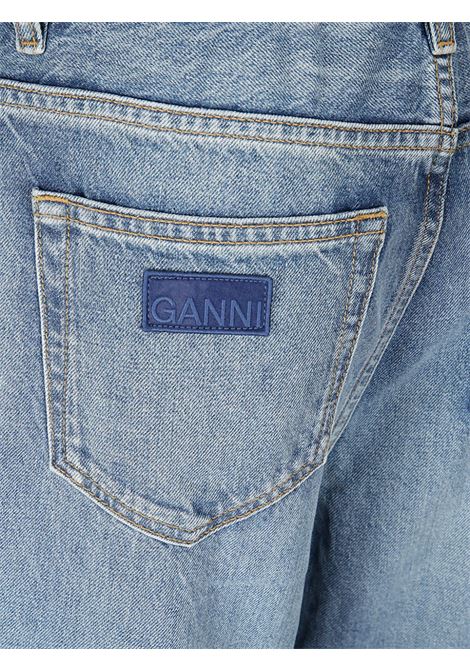 Blue boyfriend jeans Ganni - women GANNI | J1639567