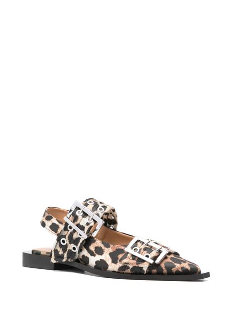 Ballerina Leopardata Ganni - donna GANNI | S2947943