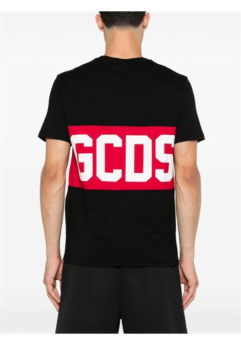 T-shirt con logo in nero Gcds - donna GCDS | A2OM2314JA399