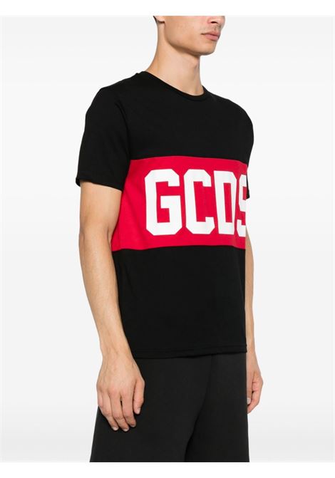 T-shirt con logo in nero Gcds - donna GCDS | A2OM2314JA399