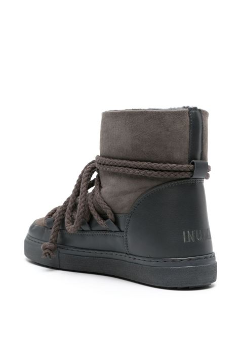 Grey Classic lace-up boots - INUIKII women INUIKII | 75202005203