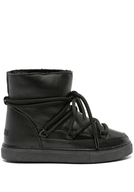 Black lace-up leather ankle boots Inuikii - women INUIKII | Sneakers | 75202087201