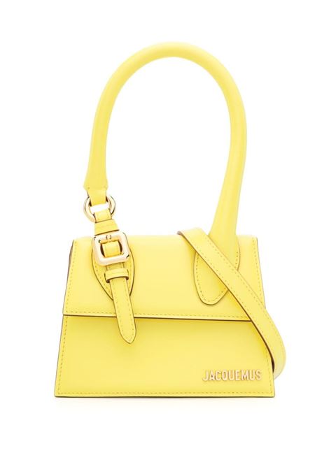 Yellow mini Le Chiquito Moyen Boucle tote bag Jacquemus - women JACQUEMUS | Tote bag | 233BA3273128250