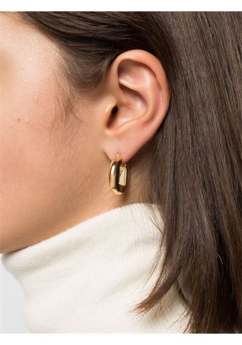 Orecchini Les Boucles Rond Carre in oro - donna JACQUEMUS | 233JW5675845270