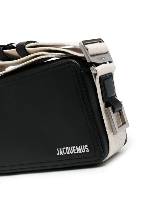 Borsa a tracolla le cuerda horizontal in nero - JACQUEMUS - uomo JACQUEMUS | 235BA0923061990