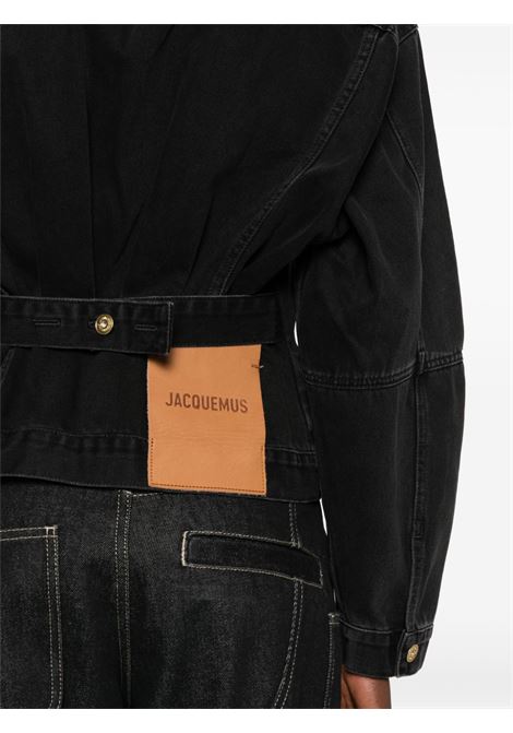 Black La Veste De Nîmes denim jacket Jacquemus - women JACQUEMUS | 241DE0361515990