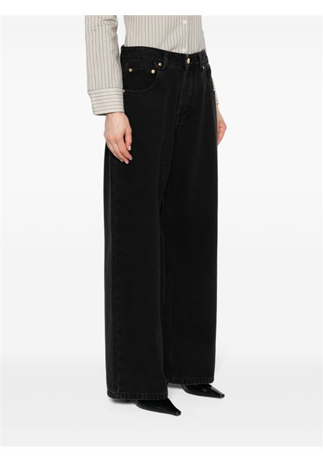 Black le de nimes large jeans - women JACQUEMUS | 241DE0381515990