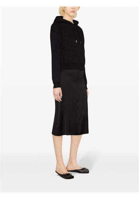 Felpa Le Hoodie Gros Grain in nero di Jacquemus - donna JACQUEMUS | 241JS1622341990