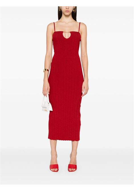 Red La Robe Sierra midi dress Jacquemus - women JACQUEMUS | 241KN3582355480