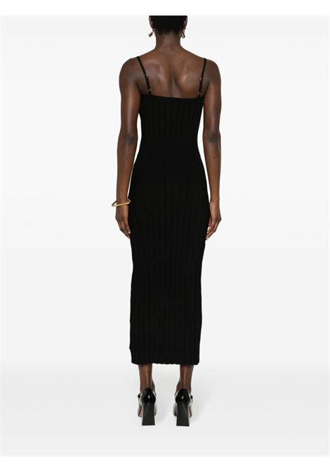 Black la robe sierra bretelles dress - women JACQUEMUS | 241KN3582355990