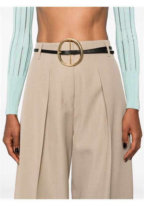 Beige Le Pantalon Ovalo trousers Jacquemus - women JACQUEMUS | 241PA0791629150