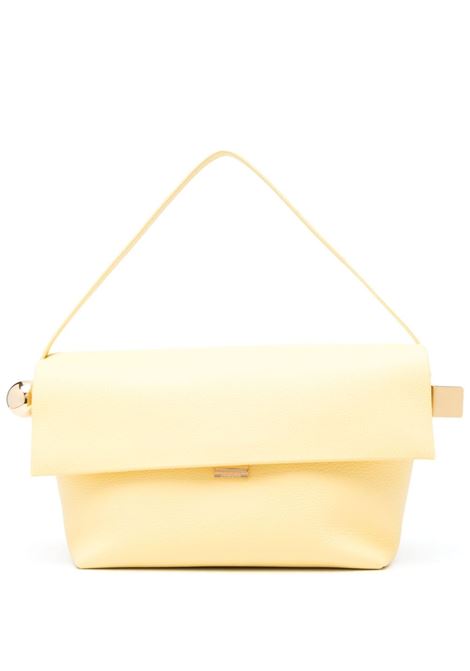 Yellow le grand rond carre bag Jacquemus - women JACQUEMUS | Hand bags | 243BA3843216210