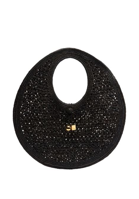 Borsa le rond spiaggia in nero Jacquemus - donna JACQUEMUS | Borse a mano | 243BA3873219990