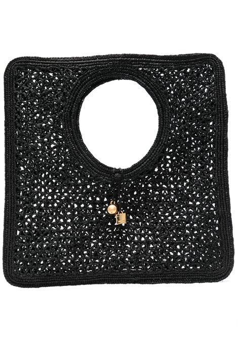 Borsa le carre spiaggia in nero Jacquemus - women JACQUEMUS | Borse a spalla | 243BA3883219990