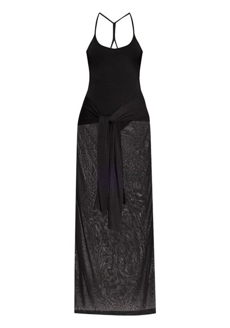 Black Nodo maxi dress Jacquemus - women