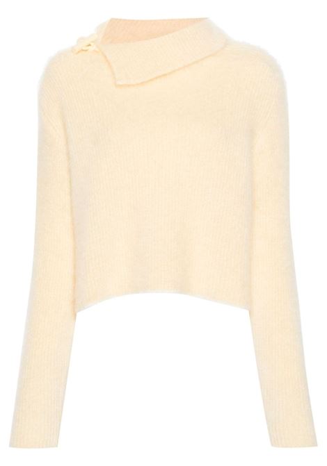 Maglione le pull marina in giallo Jacquemus - donna