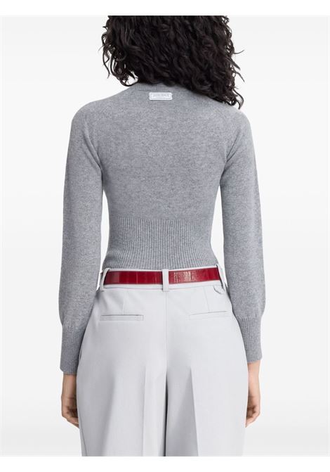 Light grey La Maille Soglia jumper Jacquemus  - women JACQUEMUS | 243KN5472001950