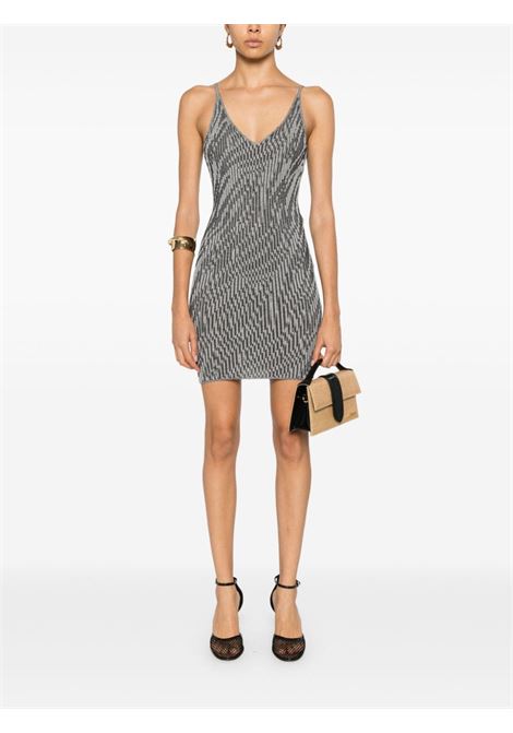 Black and grey La Mini Robe dress Jacquemus - women JACQUEMUS | 243KN54823739DZ