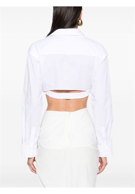 Camicia la chemise bahia courte in bianco Jacquemus - donna JACQUEMUS | 243SH0421454100