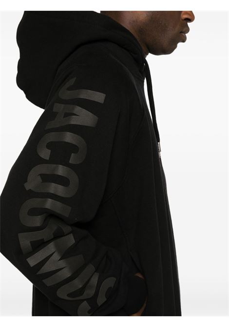 Felpa Le Hoodie Typo in nero di Jacquemus - unisex JACQUEMUS | 245JS2342341990