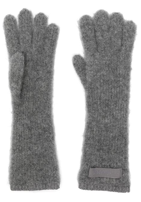 Grey Les Gants gros grain gloves Jacquemus - unisex