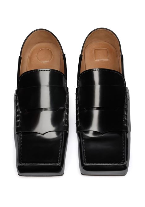 Mocassini les mocassins carre in nero Jacquemus - uomo JACQUEMUS | 246FO1474036990