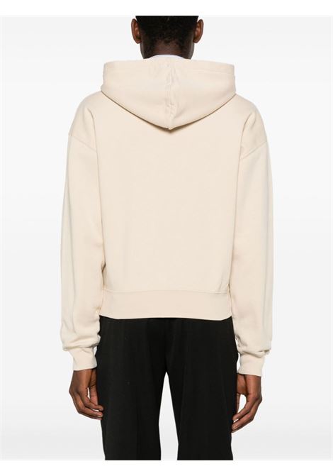 Felpa Le Hoodie Gros Grain con cappuccio in beige di Jacquemus -unisex JACQUEMUS | 246JS2572036150