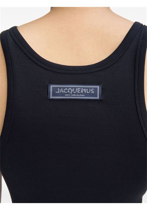 Le Debardeur Pesco top in nero Jacquemus - uomo JACQUEMUS | 246JS2672454390