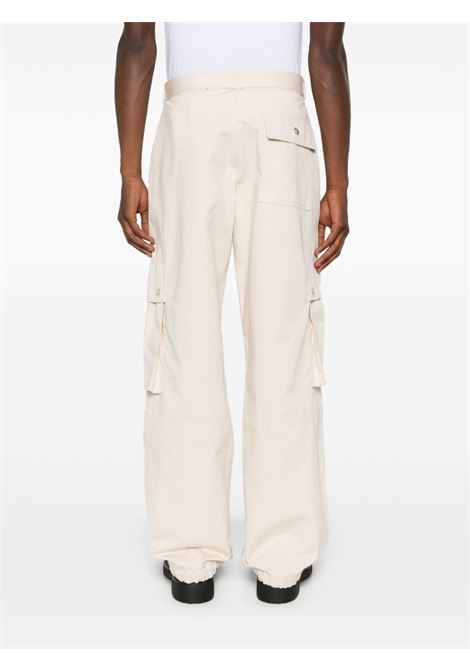 Pantaloni Le Cargo dritti in bianco di Jacquemus - uomo JACQUEMUS | 246PA0971534150