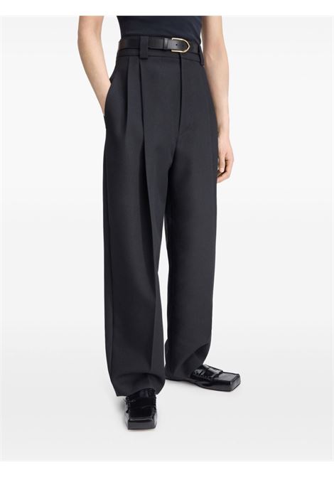 Pantaloni Marzio in nero di Jacquemus - uomo JACQUEMUS | 246PA1091458990