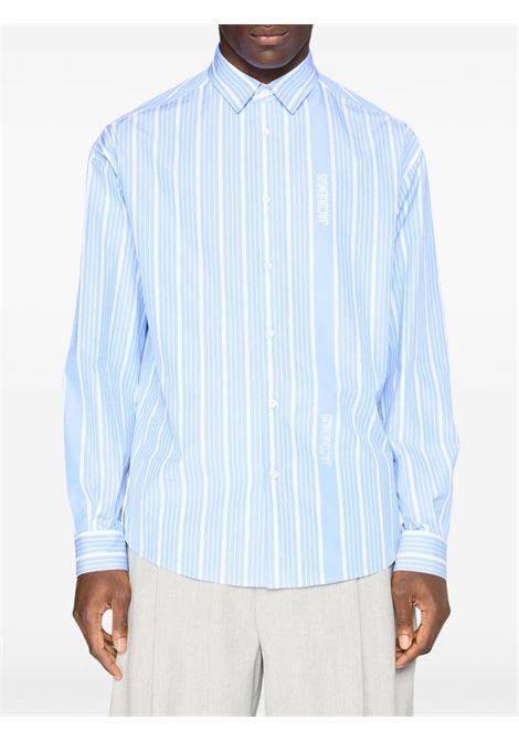 Camicia La Chemise Simon in celeste Jacquemus - uomo JACQUEMUS | 246SH00116913EV