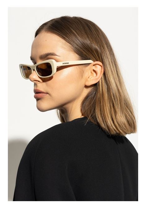 Occhiali da sole les lunettes capri  in beige di Jacquemus - donna JACQUEMUS | JAC55C4SUN