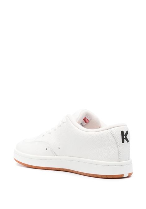 White Kenzo-Dome lace-up sneakers Kenzo - men KENZO | FD65SN061L5302