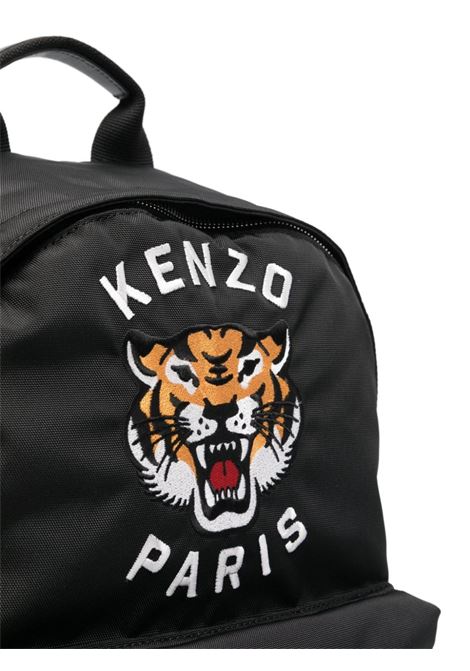 Black Tiger-motif backpack  - KENZO -  men KENZO | FE55SA613F2799